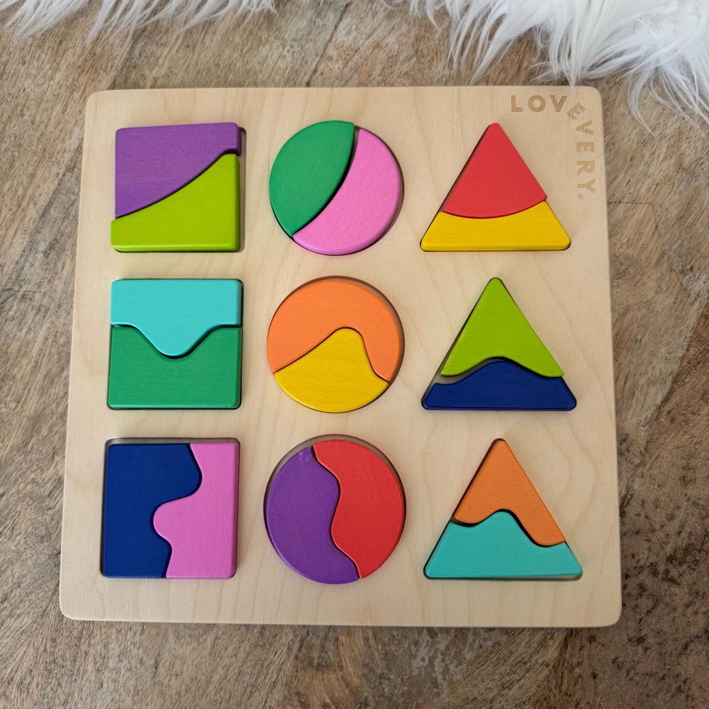 Lovevery Land And Sky Two Part Puzzle Board